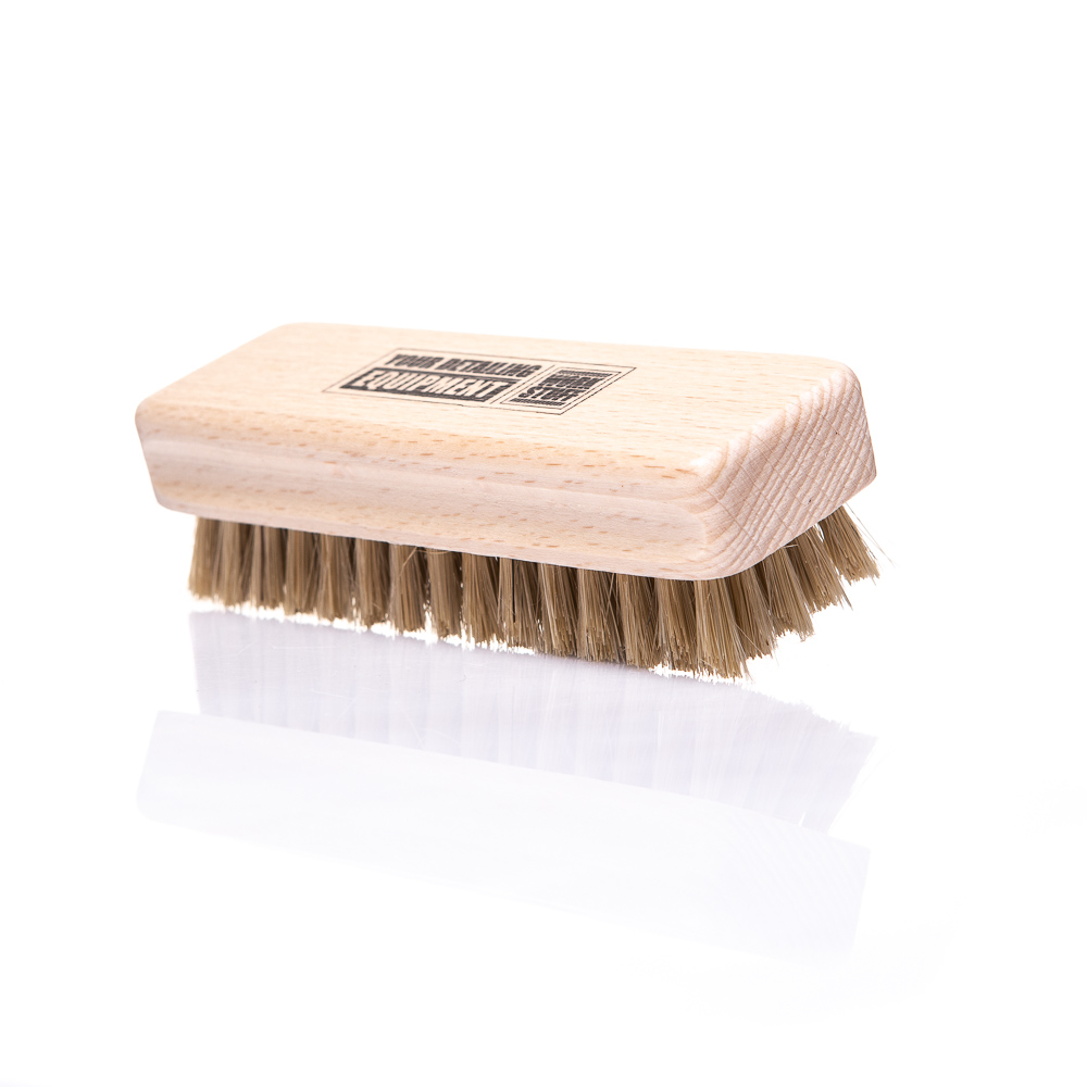 Leather Upholstery Brush - beech wood frame and bristles