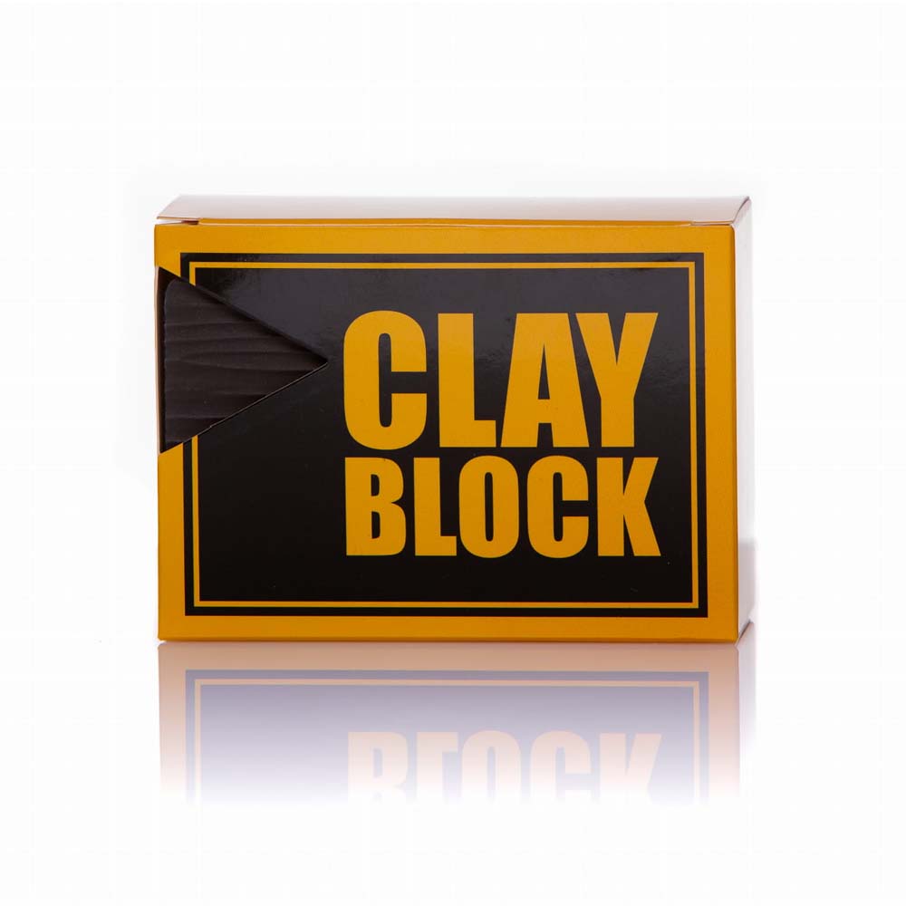 Clay Block - a durable sponge with a polymer layer for removing dirt and contaminants from car paint