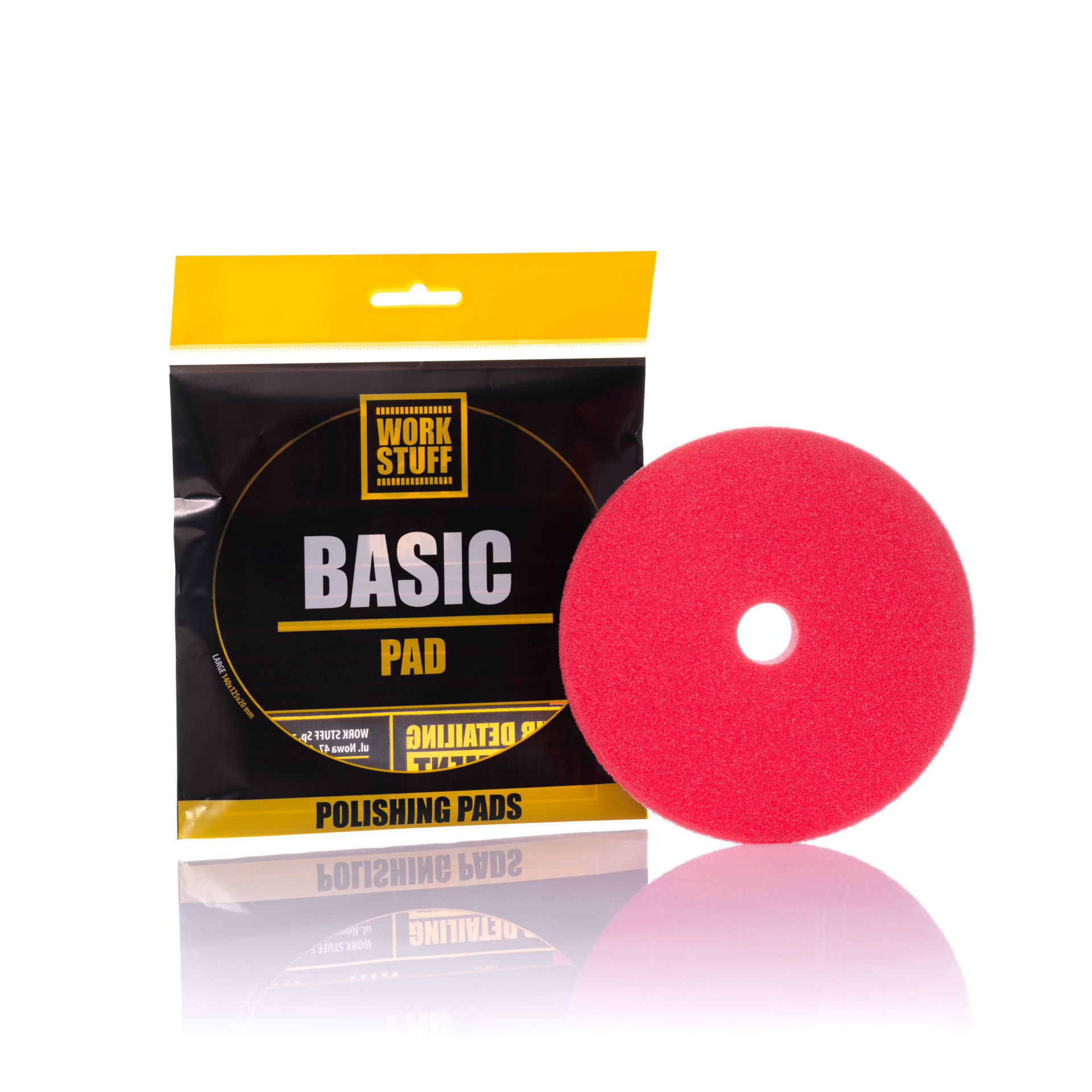 Bring out the maximum shine on your car with the Work Stuff Basic Pad Finish. This soft, low-abrasion polishing pad removes minor imperfections and leaves a high gloss finish.