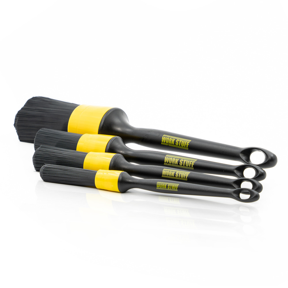 Detailing Brush STIFF SET - for tough dirt and strong chemicals