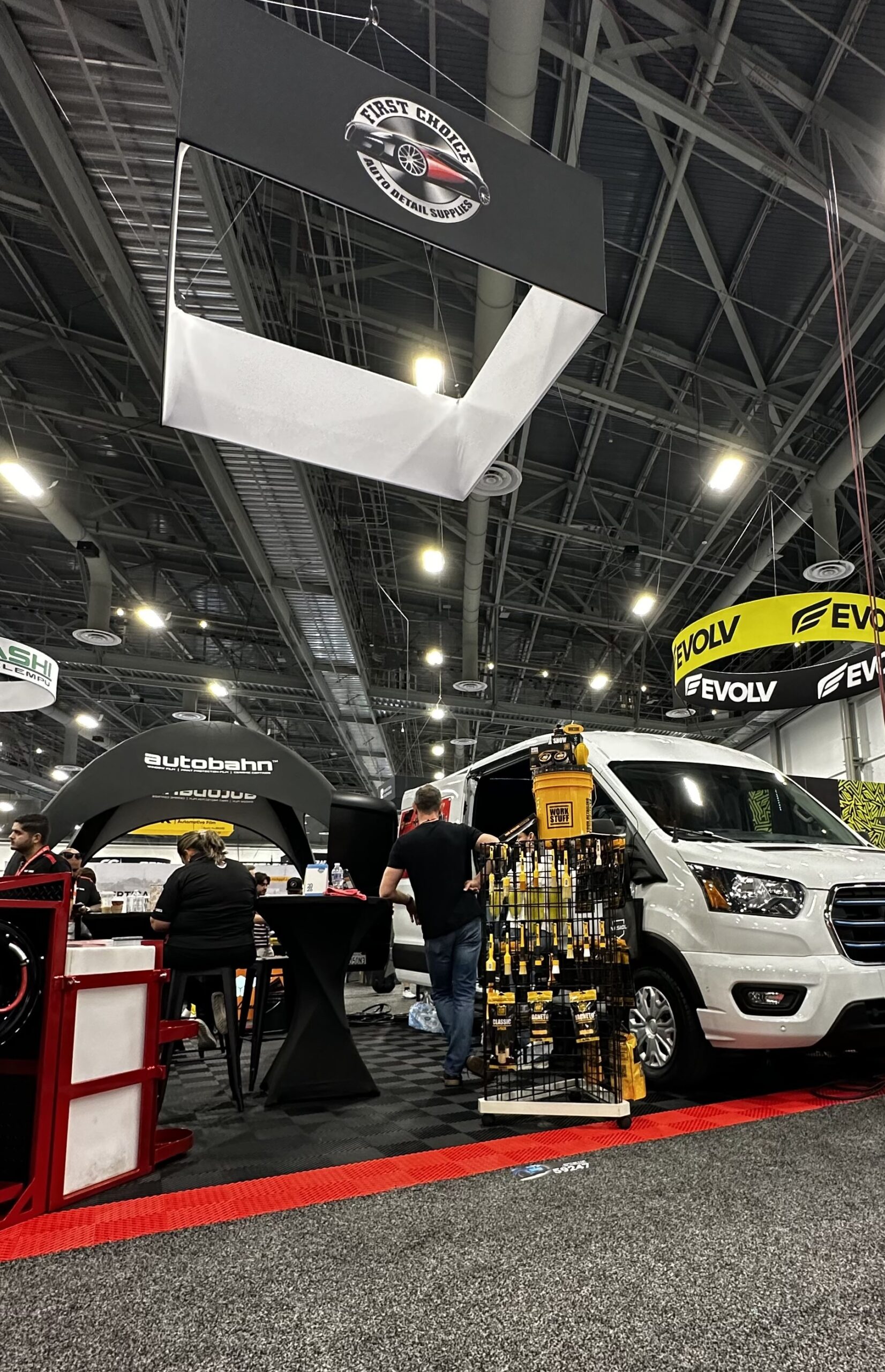 Automotive exhibition at SEMA Show in Las Vegas