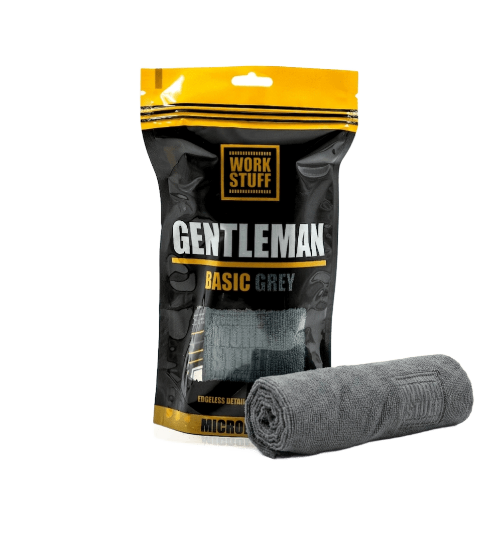 Gentleman Basic 350 GSM microfiber towel grey
