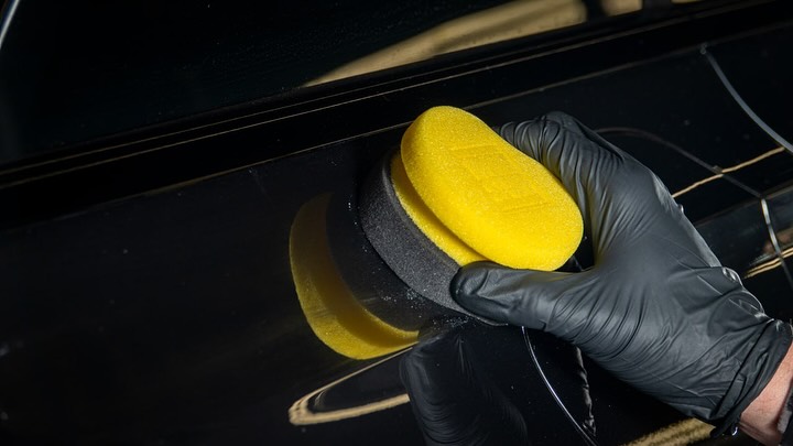 WORK STUFF HANDY WAX APPLICATOR PLUS, dwuwarstwowy aplikator do wosku samochodowego